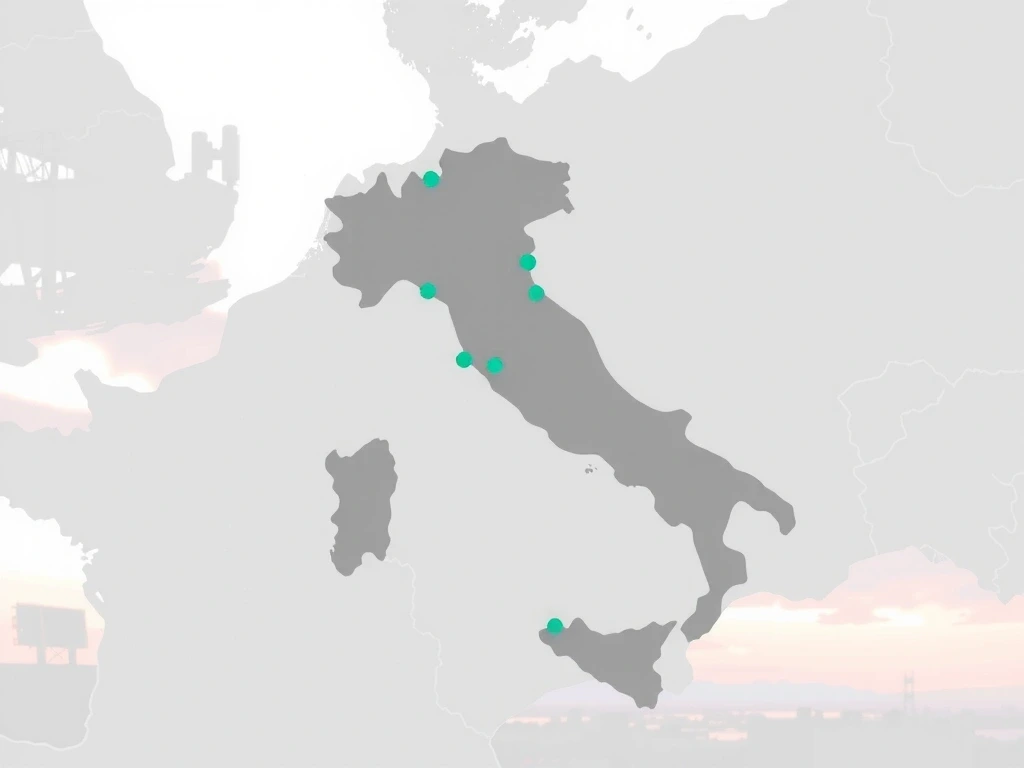 Mappa nodi 5G Italia